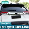 Для Toyota RAV4 XA50 2024 2025 Гибрид ABS Автомобиль Задняя Дверь Багажника Верхняя Накладка Декоративная Накладка Аксессуары