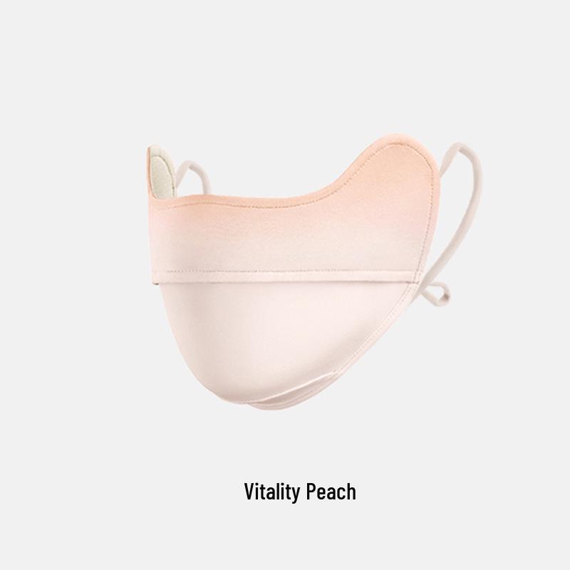 Румяна Уголок глаза 3D Маска от солнца: Дышащий, защищающий от УФ-лучей нейлон «ледяной шелк» для лета для женщин