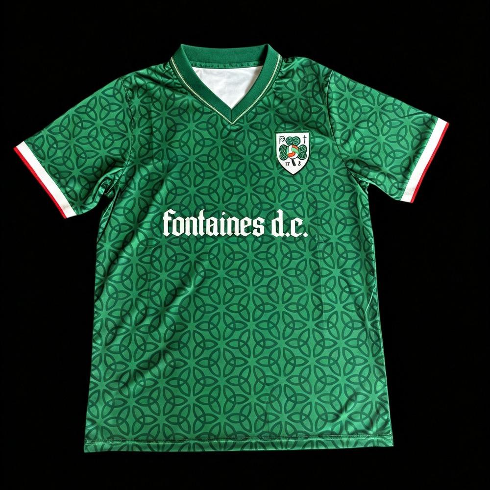 Fontaines D.C. 2026 Romance Tour Jersey Men Women Quick Dry Breathable Y2k Summer