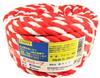 Sato Japanese-made Red and White Rope, Approximately 20m Long X 10mm Thick, for Decoration of Portable Shrines, Events, and Ceremonies