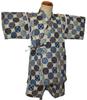 Round Made In Variable Summer Summer Room Wear [Warudo] Children's Jinbei, Boys, Kids, Jinbei, Pattern, Beige, Japan, Weave, 100% Cotton, Sizes 90,