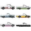 Hot Wheels Zamak Multipack Vehicle Toy Mini 6 Ages 3 and Silver HRX57 Car, Cars, Up,