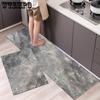 Floor Mat Kitchen Carpet Bathroom Entrance Bathroom Dirt Resistant Mat Floor Mat