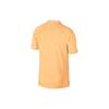 Men's Nike Solid Color Logo Printing Double Buttons Placket Yellow Polo Shirt BV1195-251
