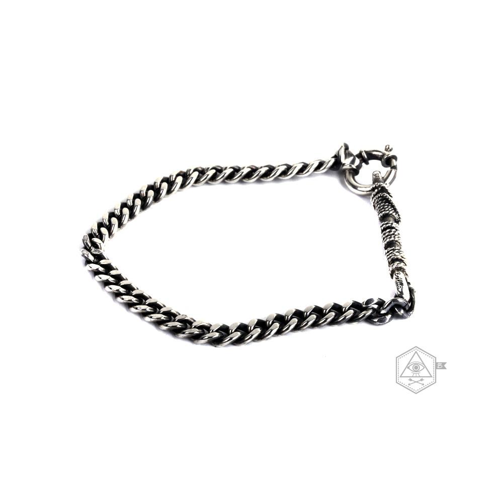 Bebello [Bs-288] Серебряный браслет-цепочка 925 пробы