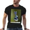 Blue Superb Wren 7214 Tshirt T Shirt Unisex Plain Unisex T Shirts Cotton T Shirts For Unisex Slim Fit Tshirt