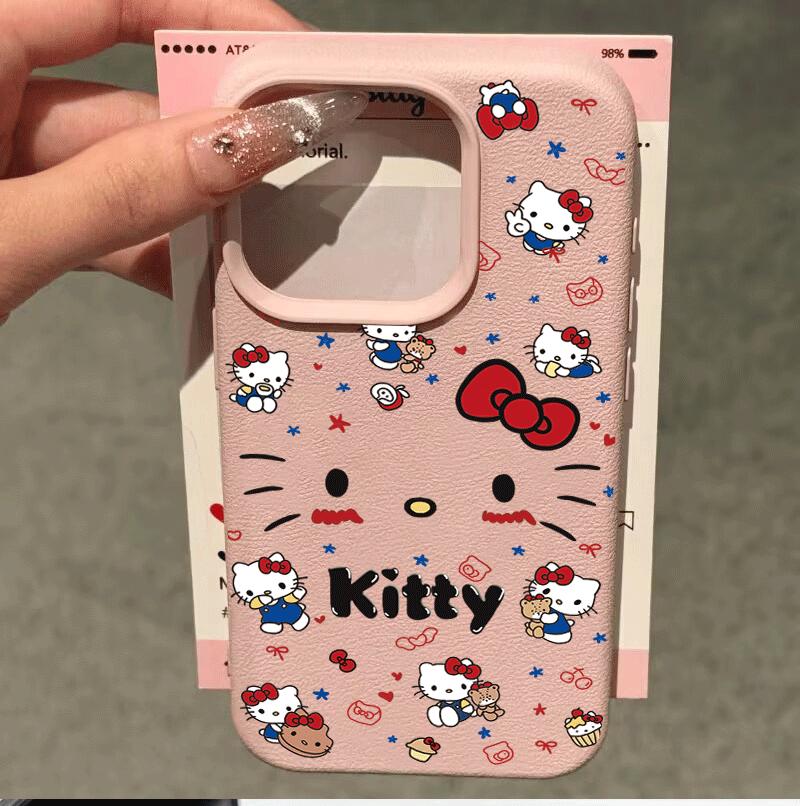 Cartoon Hello Kitty Phone Case For Xiaomi Redmi Note 15 Pro 5G 14C Note 14 13 Pro 12 11 10 Pro 11S 10S A5 4G 5G Soft Cover