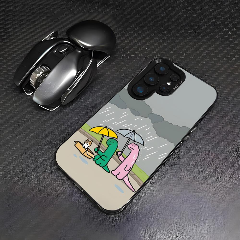 Милый чехол для телефона J-Joguman для Samsung S26 S25 Plus S20 S20 Plus S22 Ultra S23 FE S21 Plus S21 Ultra Цветная крышка