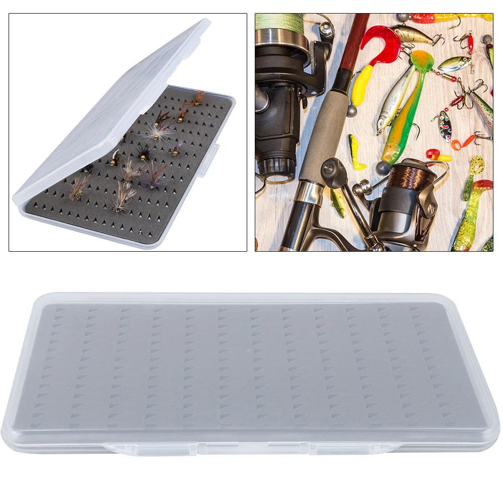 Легкий ящик для хранения рыболовных снастей из АБС-пластика, чехол для рыболовных крючков и приманок с пенопластовым аксессуаром