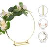 Ornament Multi-use Excellent Sturdy Wreath Hoop Ring Party Table Centerpiece Metal Wreath Hoop