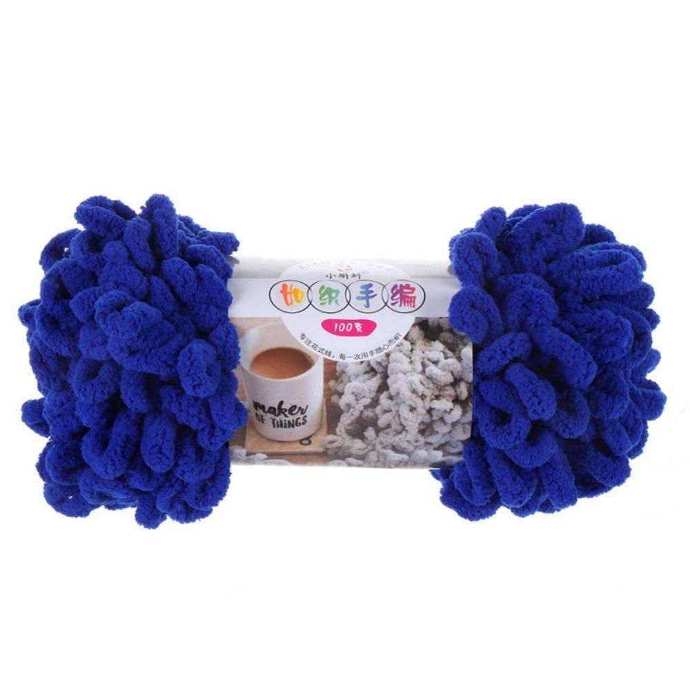 Multi-color Finger Circle Yarn 100g/Roll Hand Knitting Yarn Finger Loop Yarn Crochet Projects