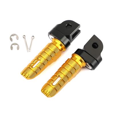Artudatech Передние подножки для Honda CB125R CBR250RR CBR1000RR CB600F CB1100/RS/SX Мотоцикла Золотой
