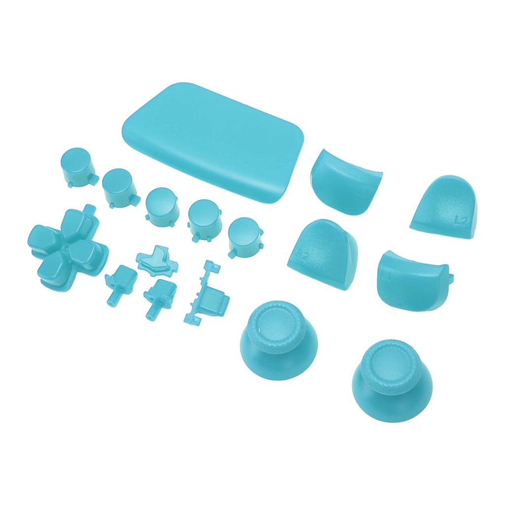 16Pcs Game Controller Replacement Buttons for PS5 Gamepad Replacement Thumbstick Trigger Buttons for PS5 Controller