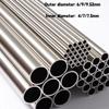1 шт. Высокое давление 304 Нержавеющая сталь Круглая заглушка Бесшовная прямая трубка 4x6мм 7x9мм 7.5x9.52мм Длина 50см