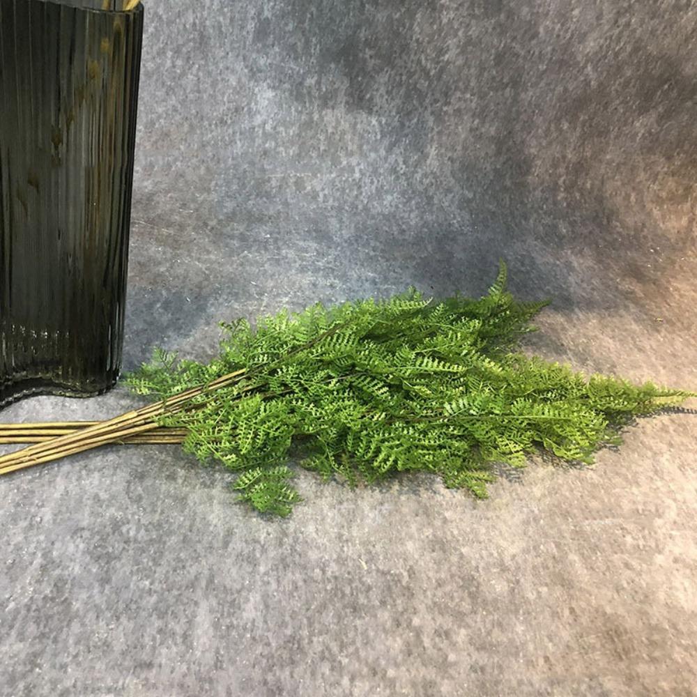 Handmade Artificial Greenery Fern Grass Realistic Fake Plants  Floral Arrangements Materials