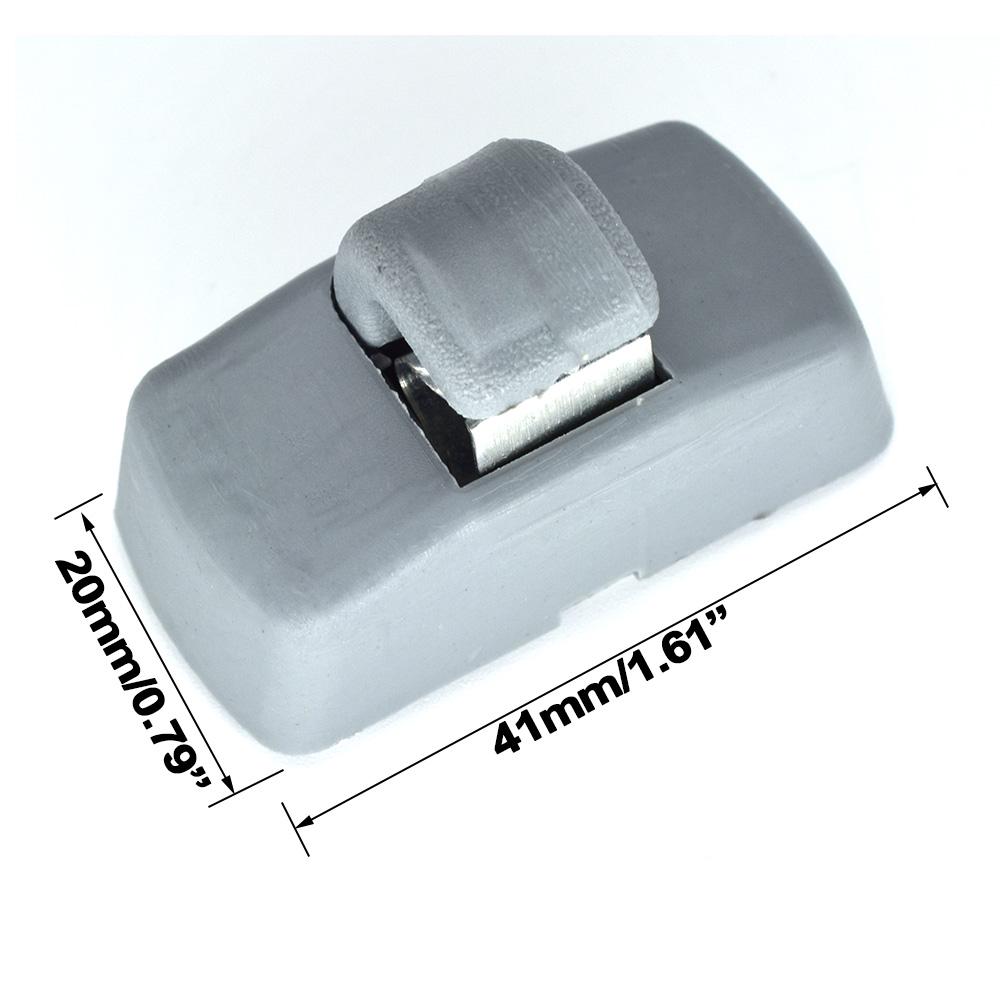 1 шт., серый передний солнцезащитный козырек, зажимы-крючки, кронштейн для Seat Altea XL Arosa Ibiza 6L ST Leon 1M 1P Toledo 5P Alhambra Cordoba Vario