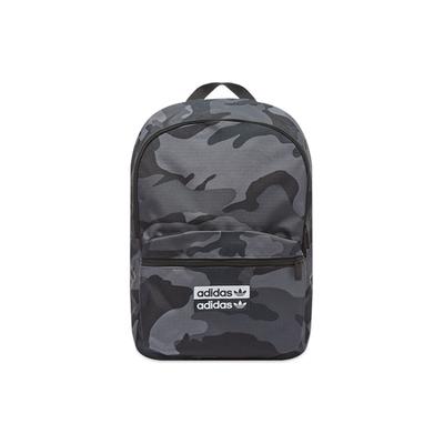 Оригинальный полиэстеровый рюкзак обычного размера унисекс серый Adidas ED8654