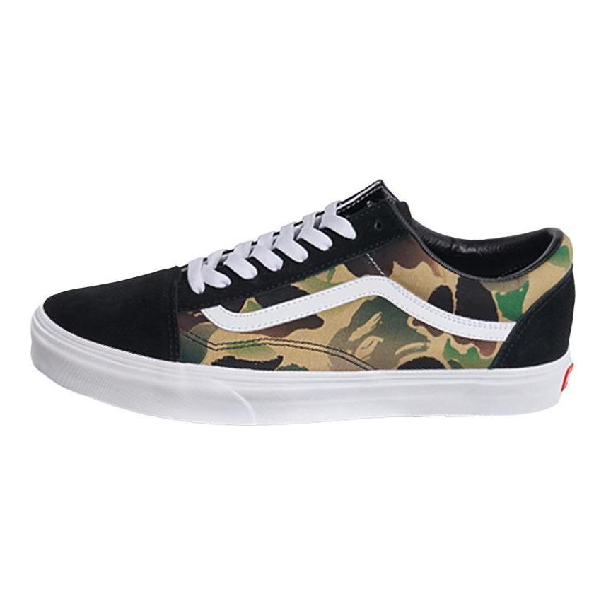 Vans Bape X Vans Old Skool Cortex Limited Черный Камуфляж 'Черный' Vans VN0A4OE22DR
