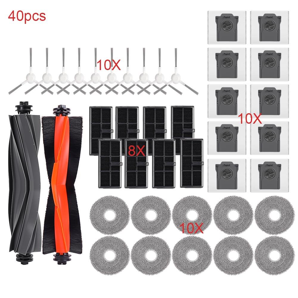 For Dreame L10s Ultra Gen 2 L30s Ultra L10s Pro Ultra Heat Robot Vacuum Main Brush Mop Pads Dust Bags HEPA Filters Accessories