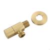 Angle Stop Valve Faucet Bathroom Diverter Straight for Washing Machine