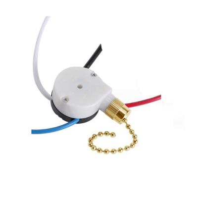 E89885 Выключатель потолочного вентилятора ZE-208s, 4 предварительно установленных провода для сменного выключателя освещения вентилятора