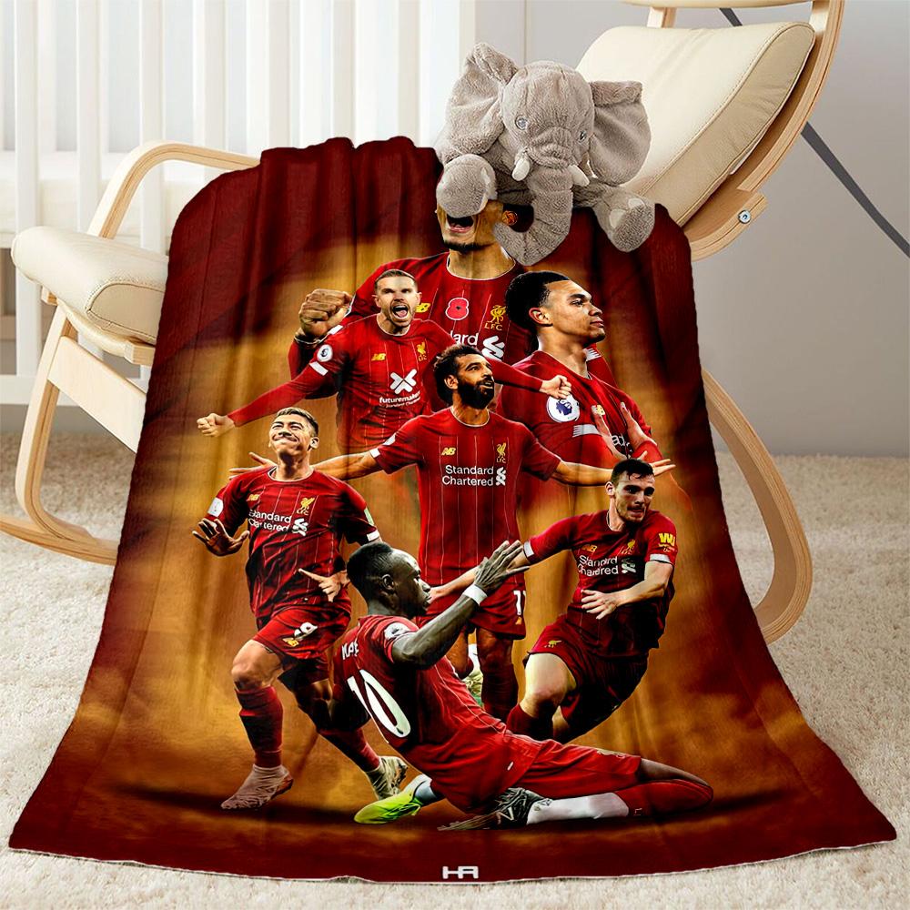 Liverpool Football Club Blanket Ultrasoft Suitable For Office Sofa Chair Four Seasons Universal Modern Best Holiday Gift For Friends Family