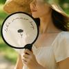 Портативный ручной складной веер с сумкой для хранения, компактный и портативный, подходит для активного отдыха летом