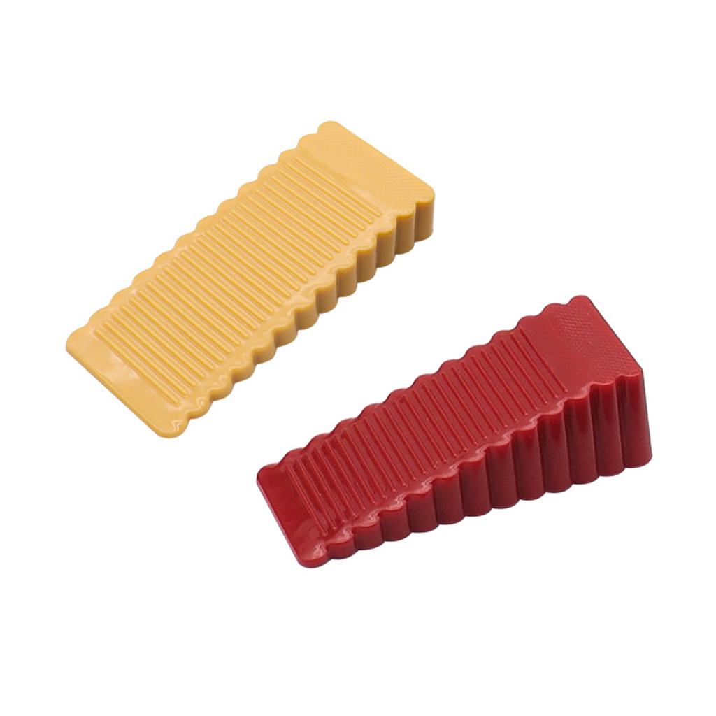 AntiCollision Silicone Door Stoppers Nonslip Decorative Door Stop Wedge Soft Doorstop Door Rear Retainer Enduring