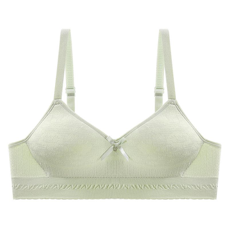 Удобный бюстгальтер Jiasifang 0982 с бесшовными чашечками для учеников младших классов - дизайн с треугольными чашками