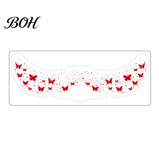 Eco-friendly Temporary Tattoos Tattoo Sticker, Red Freckles Face Tattoo, Waterproof Non-irritating for Kids Adults Festive Party Makeup Skin-friendly