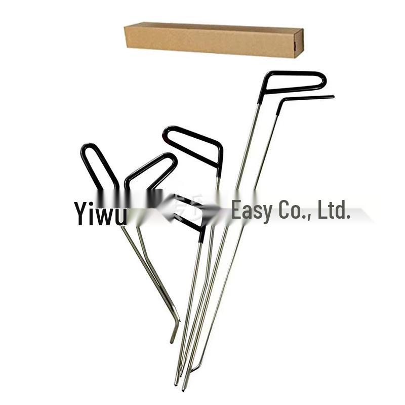 Набор монтировок для беспокрасочного удаления вмятин на автомобиле: Инструменты для удаления вмятин и выпуклостей