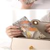 Mucha Painting Eyewear Storage Bag Automatic Closing Sunglasses Protective Cover  Universal