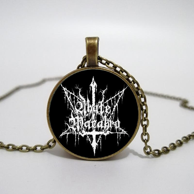 Satanic Goat Necklace Glass Dome Pendant Satanic Church Jewelry Inverted Pentagram Pendant Necklace