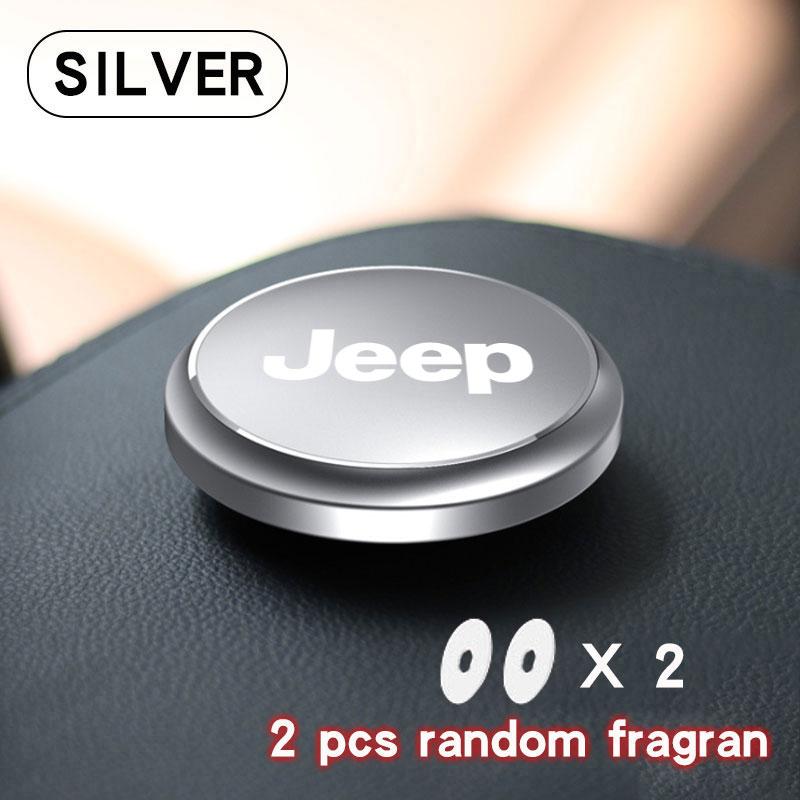 Car Air Freshener Creative Rotation UFO Shape Perfume For Jeep Grand Cherokee Wrangler JK Gladiator Compass Renegade Patriot AJS1
