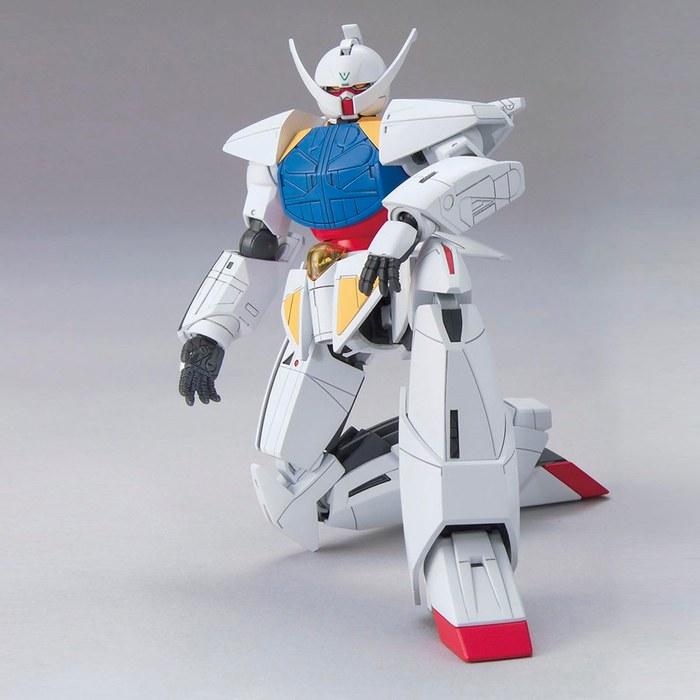HGCC Turn A Gundam Масштаб 1/144 Пластиковая модель с цветовой кодировкой Белый 19 см x 30 см x 7 см
