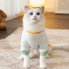 Кошачья одежда можно проследить осенью и зимой, четырехлапая хлопковая одежда, собаки малых и средних размеров, щенки, собаки, домашние животные, теплая и утолщенная
