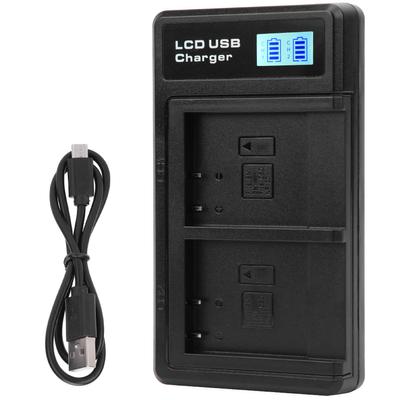 Портативное зарядное устройство для аккумулятора камеры NPBN1 USB двойное зарядное устройство с ЖК-дисплеем