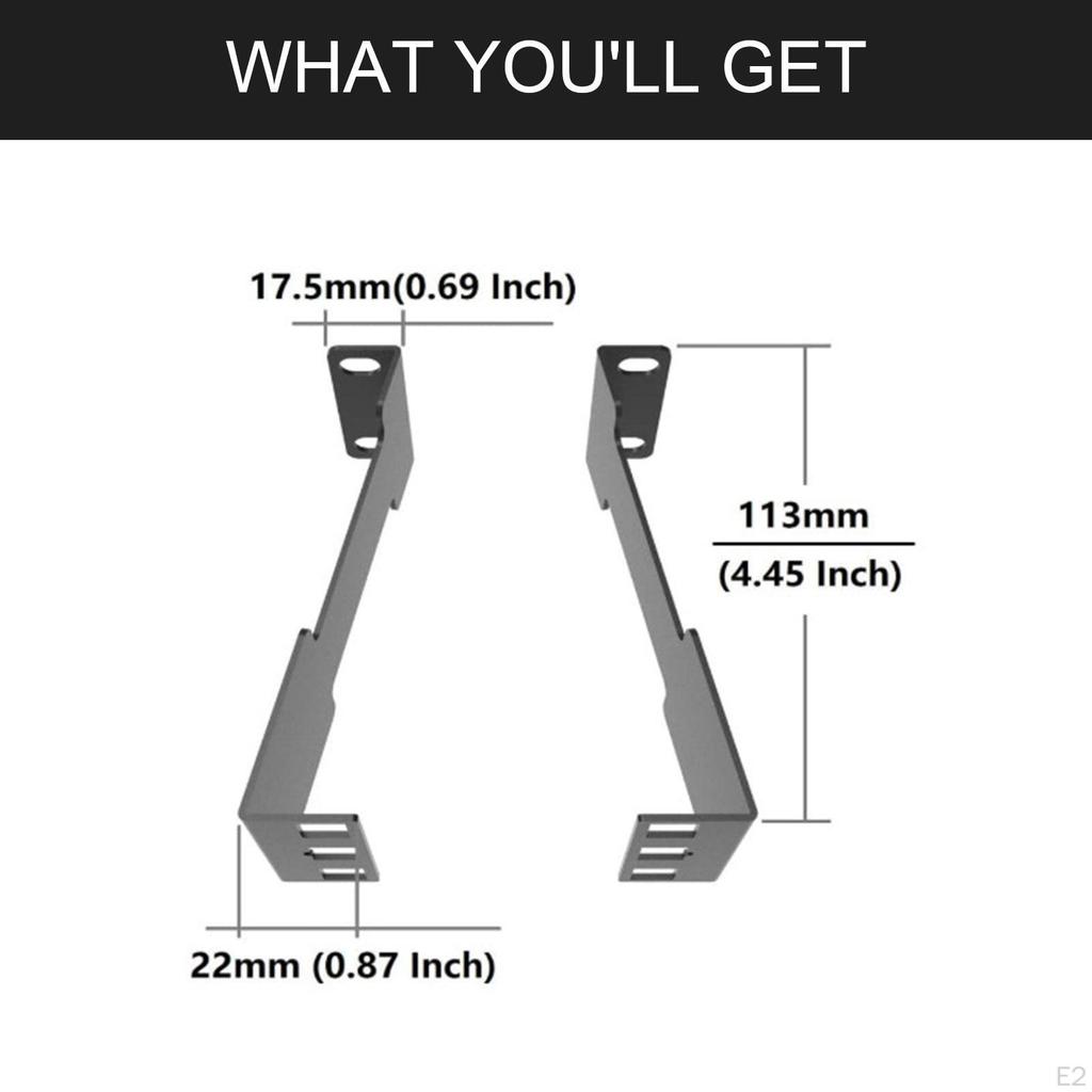 Серверная стойка 1U Глубина Удлиненный Утопленный Адаптер Прочное Универсальное Оборудование Портативная Углеродистая Сталь