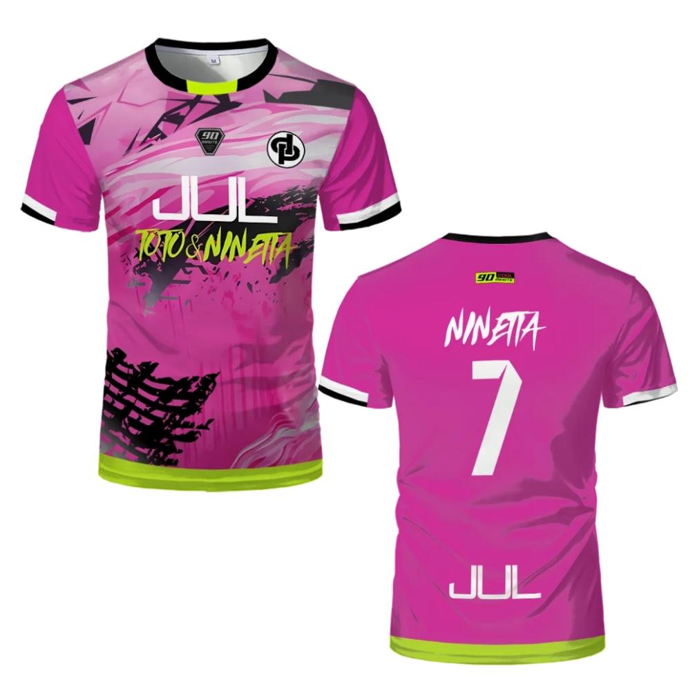 Летняя мужская футболка Maillot 90 Minute Toto & Ninetta Смешная 3D-печать Футболка Повседневная с круглым вырезом с коротким рукавом Топы Модная Спортивная одежда
