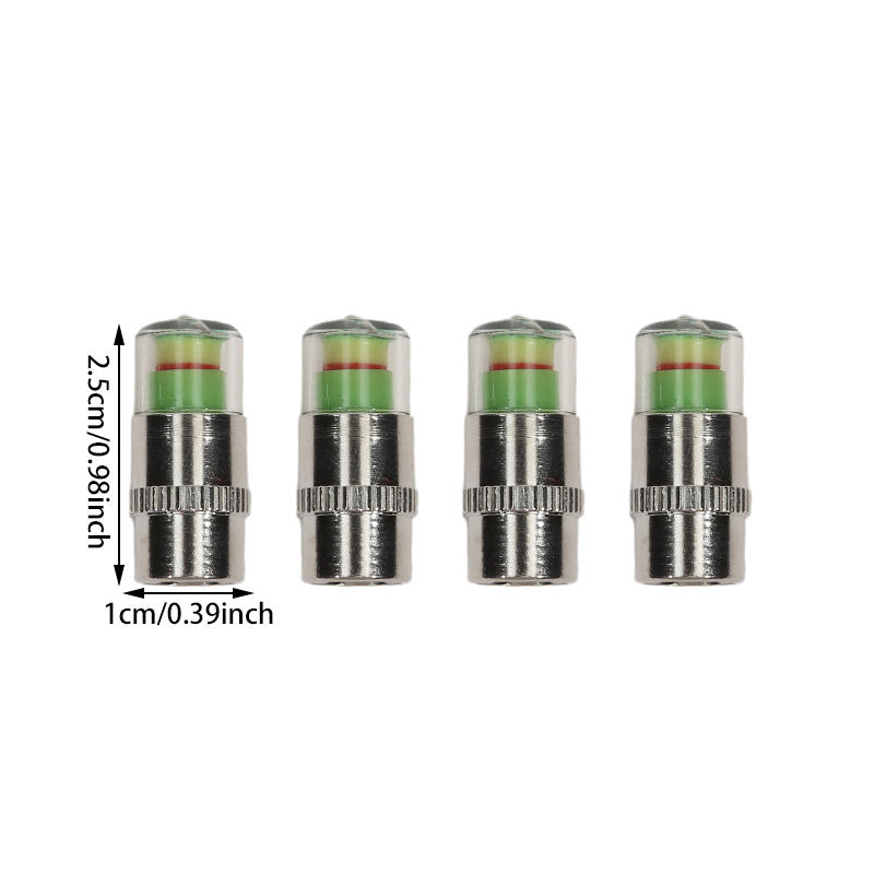 Generic Tire Pressure Monitor Valve Stem Caps Replace Parts High Performance 3 Color for Bicycles Cars Motorcycles