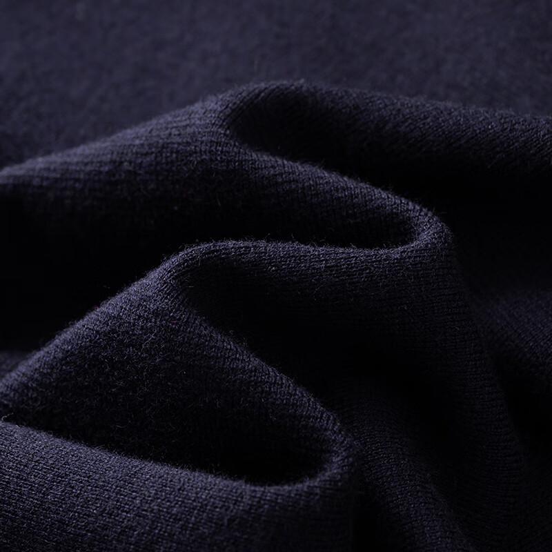 Dibinzhe Men's Plus Size Round Neck Knit Sweater