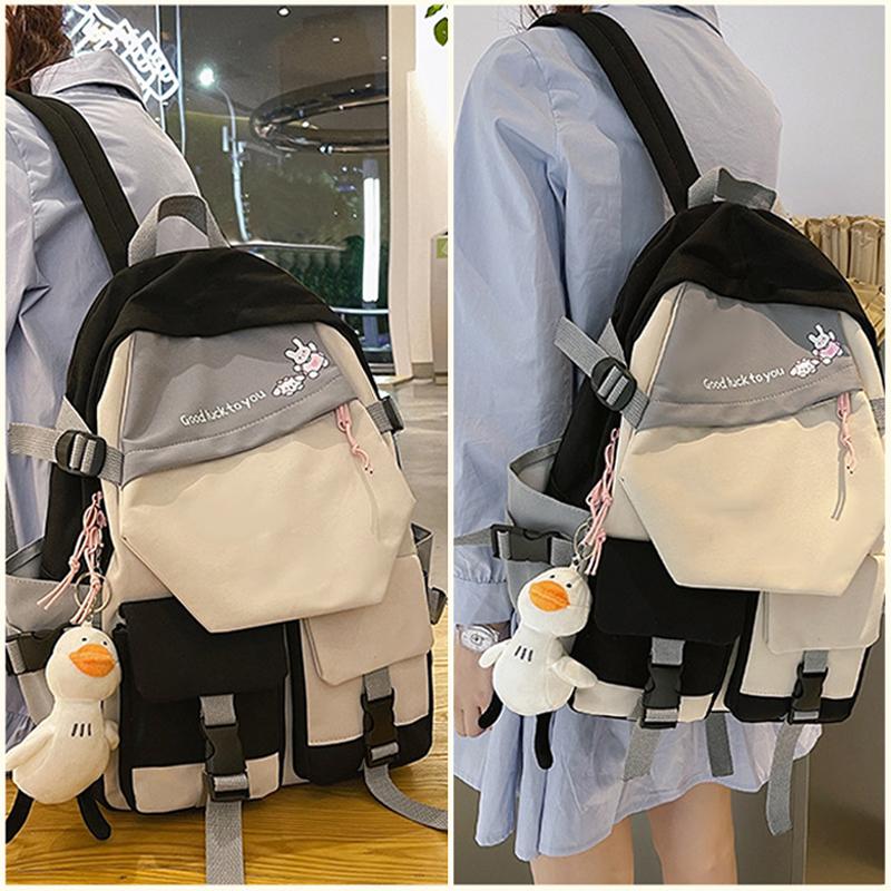 StrayKids Backpack Peripheral Japanese Simple Backpack Backpack School Bag