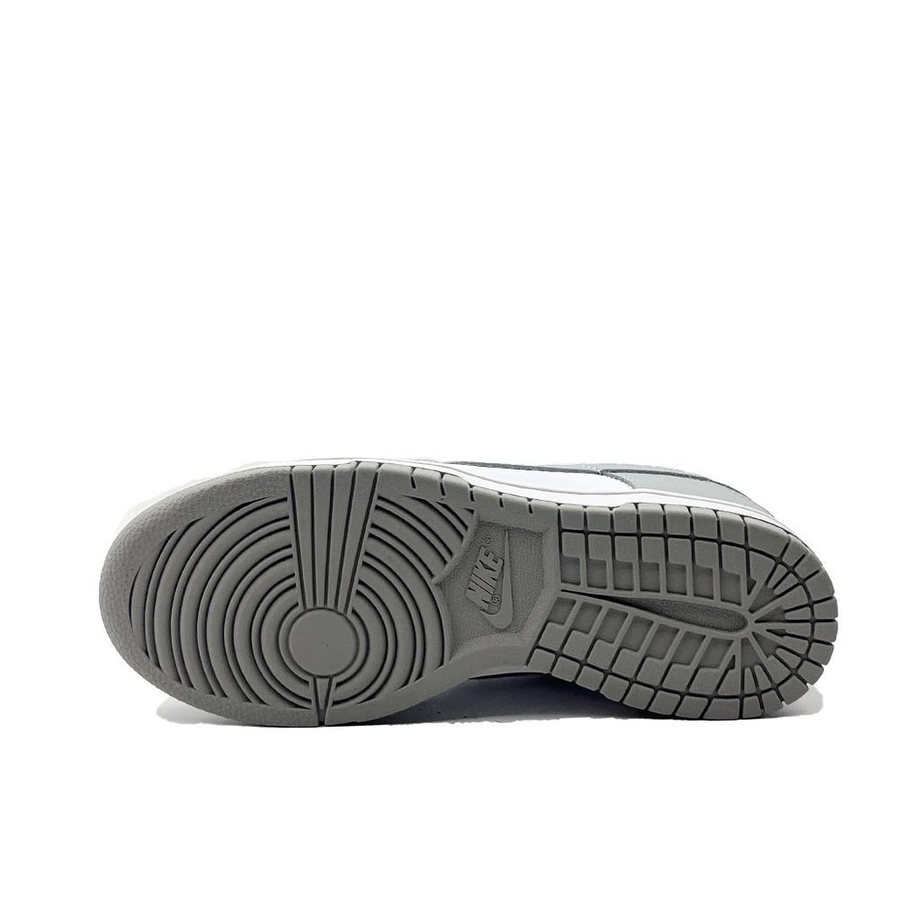 Nike Dunk Swings Panda Abrasion Resistant Low top Skateboard Shoes Men's Gray White DD1391-103(team641-)