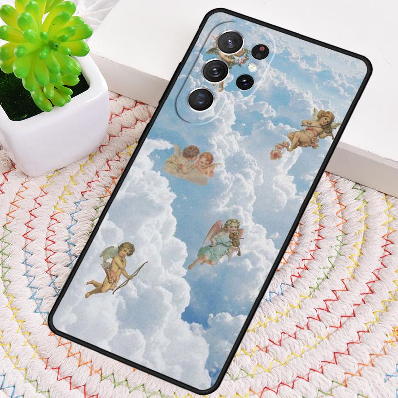 Модный эстетичный милый арт угол популярный Чехол для телефона для Samsung Galaxy note 10 pro S26 Ultra S23 S24 FE S25 S21 S22 PLUS Чехол