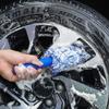 Car Tire Washing Plush Brush Car Motorcycle Cleaning Microfiber Long Handle Portable Soft Plush Wheel Rim Brush Cleaning Tools