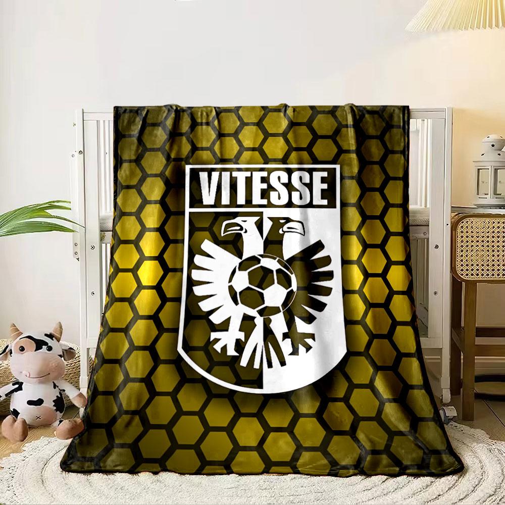 Vitesse Logo Honeycomb Blanket for all seasons blanket lunch break throw gift