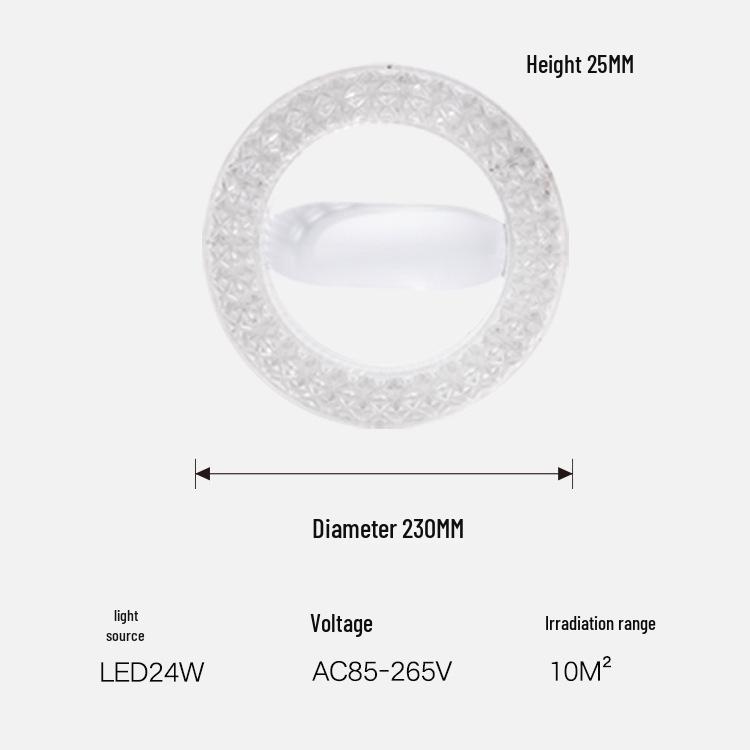 Светодиодная энергосберегающая хрустальная лампа E27 с винтовым цоколем