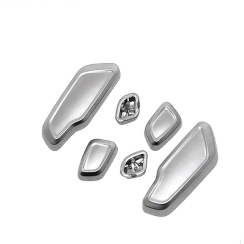 Car Styling Seat Adjust Buttons Replace Decoration Covers Stickers Trim for Mercedes Benz C E Class W204 W212 Auto