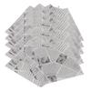 500 Sheets Sandwich Wrapping Paper Grease Proof Non Stick Food Basket Liner for Frying Baking Foods White Newspaper