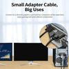 DVI 24+5 Y-образный разветвитель, штекер на гнездо, для конфигураций с двумя мониторами, с высоким четким видеовыходом 1080P, для дома,